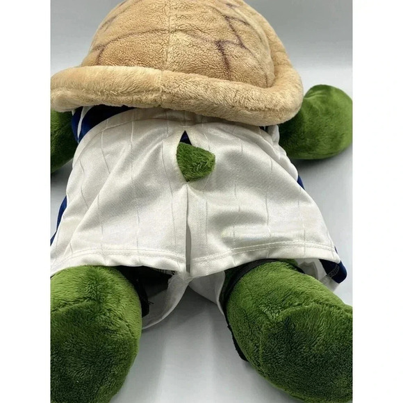 Build a Bear Trekkin Turtle Plush-Removable Shell Backpack/Soccer Uniform/17” - Picture 14 of 16